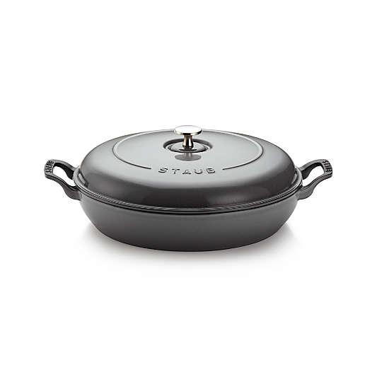 Staub ® 3.5-Qt Graphite Braiser