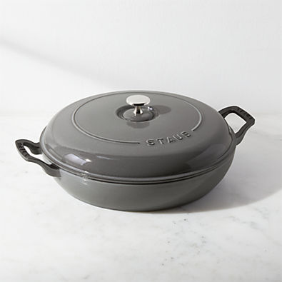 View Staub ® 3.5-Qt Graphite Braiser details