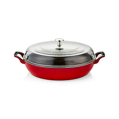 Staub - Cast Iron 3.5-qt Braiser - Cherry