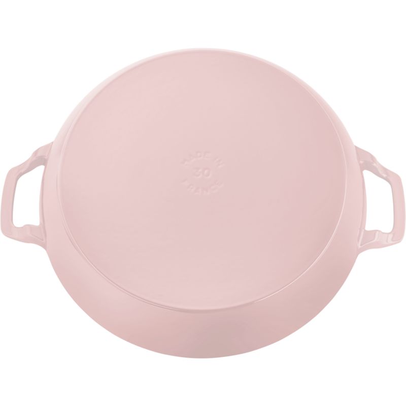 Staub ® 3.5-Qt. Peony Pink Braiser with Glass Lid - image 8 of 9