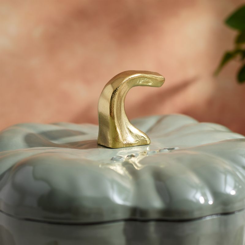 Staub ® 3.5-Qt. Eucalyptus Pumpkin Cocotte - image 3 of 7