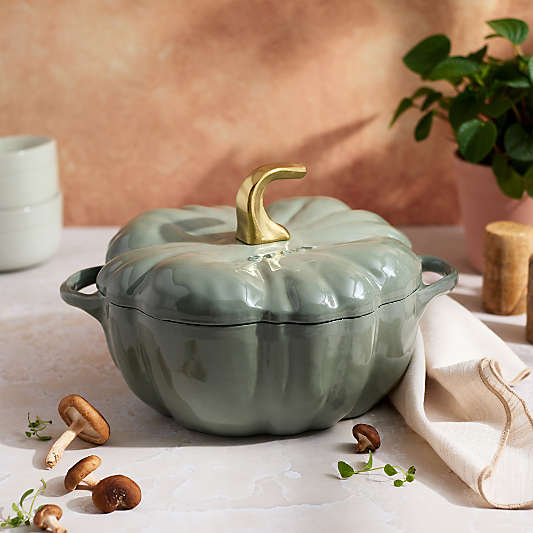 Staub ® 3.5-Qt. Eucalyptus Pumpkin Cocotte