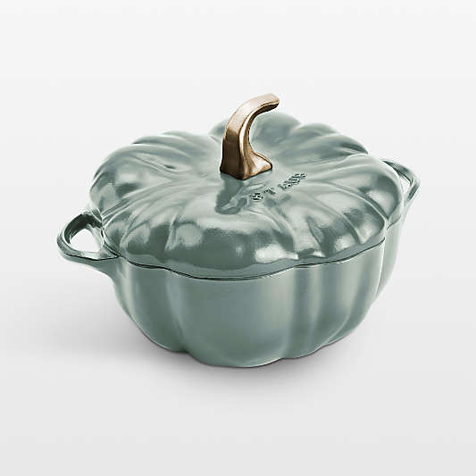 Staub ® 3.5-Qt. Eucalyptus Pumpkin Cocotte