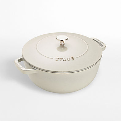 View Staub ® 3.75-Qt. White Truffle Essential French Oven details