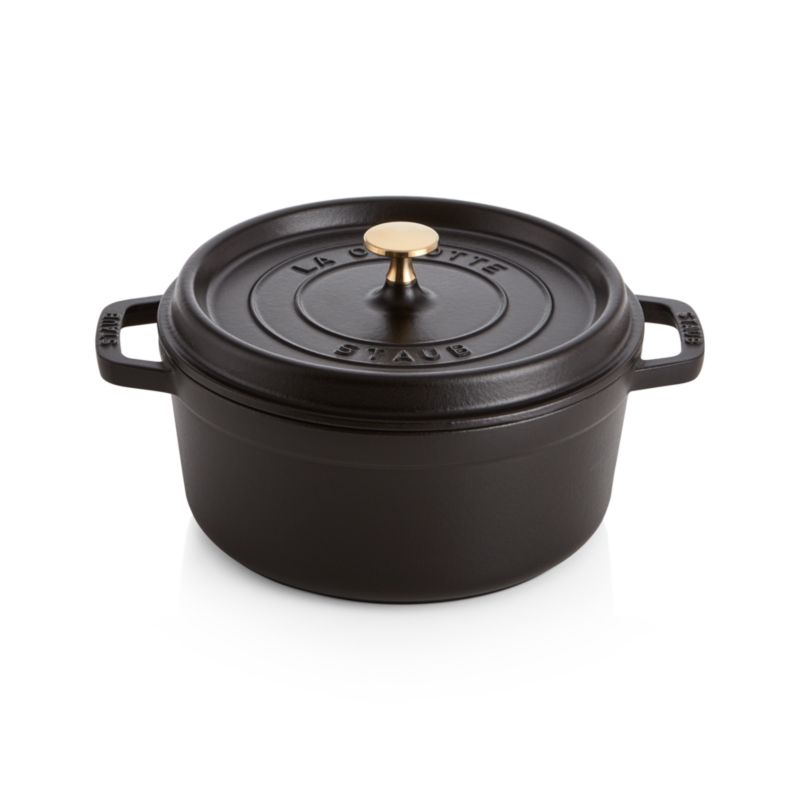 Staub ® -Qt Matte Black Cocotte