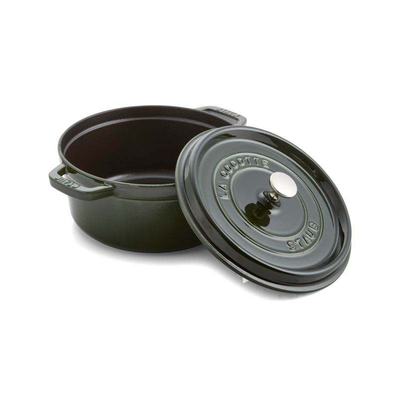 Staub ® 4-Qt Basil Round Cocotte - image 2 of 9