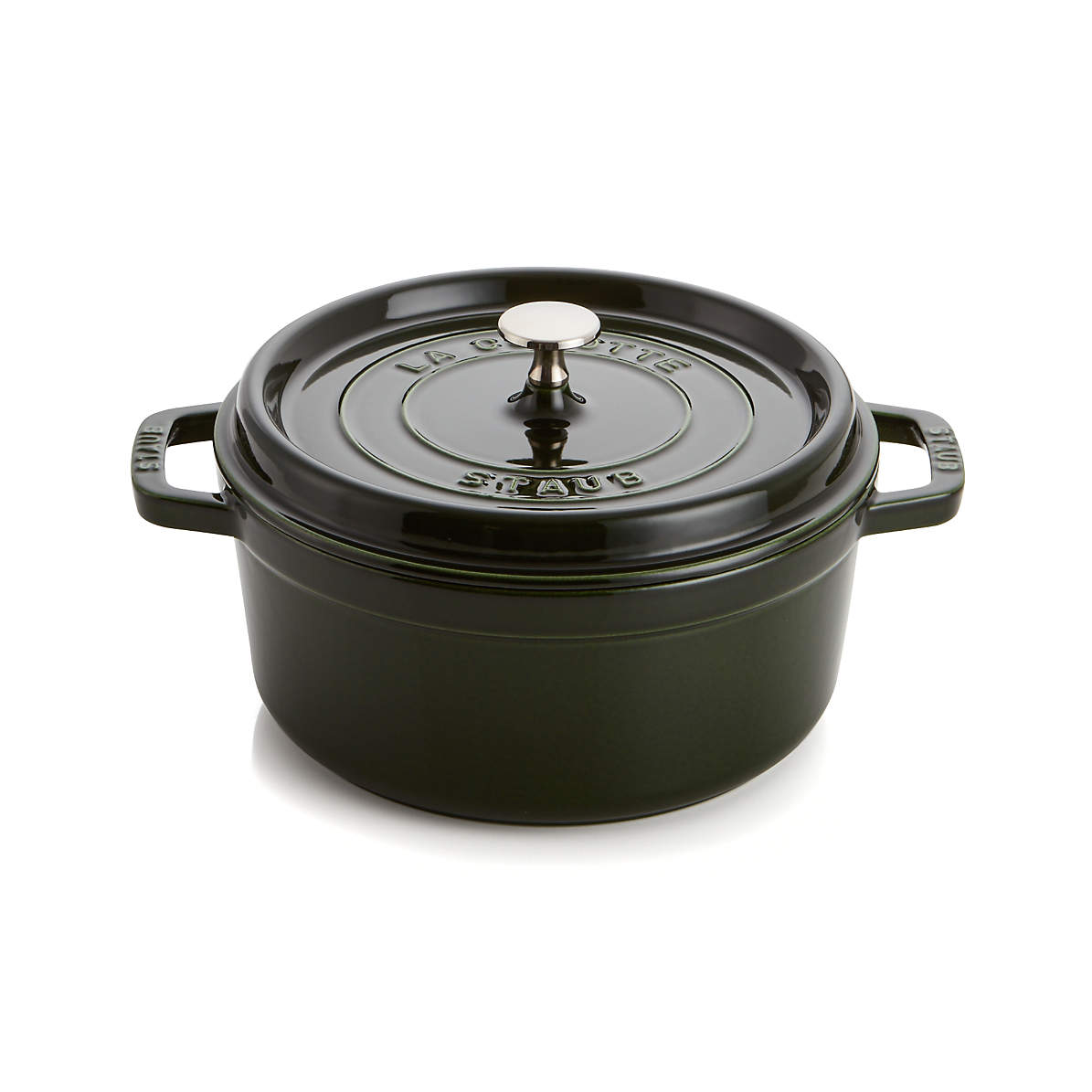 Staub Oven Round Cocotte, 4-qt, Basil