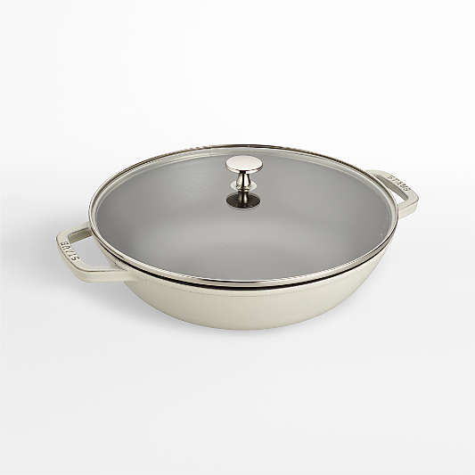 Staub ® White Truffle 4.5-Qt. Perfect Pan