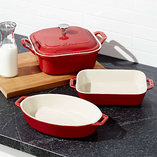 Staub ® Cherry 4-Piece Baking Set