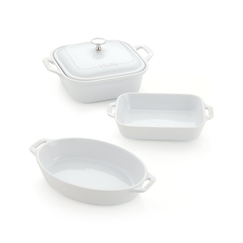 Staub ® White 4-Piece Baking Set - image 3 of 3