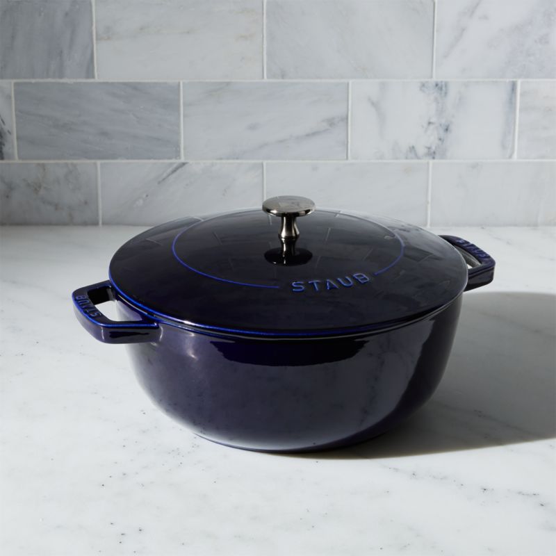 Staub Essential French Oven, 5 qt., Exclusive Color: French Blue