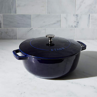 3 Pc Dark Blue Mixed Baking Dish Set Overview, Ceramic