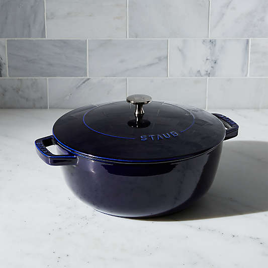 Staub 3.75-Qt. Dark Blue Essential French Oven