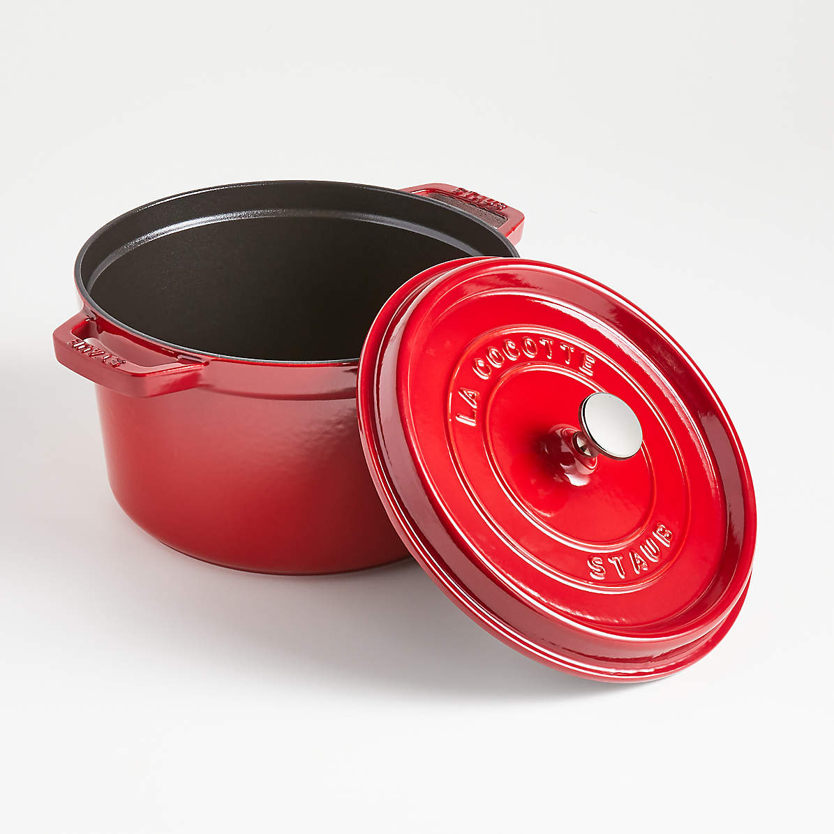 Staub Cocotte Tall 5 QT. Cherry - Spoons N Spice