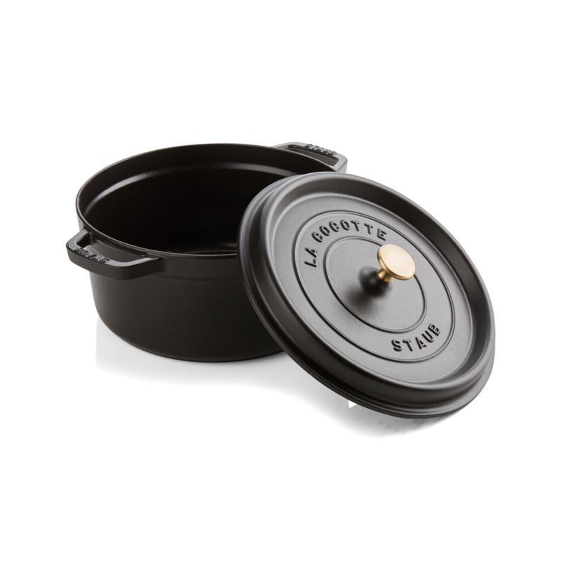 Staub ® 5.5-Qt Matte Black Cocotte - image 6 of 6