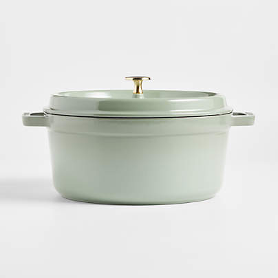 Staub ® 5.5-Qt. Eucalyptus Round Cocotte