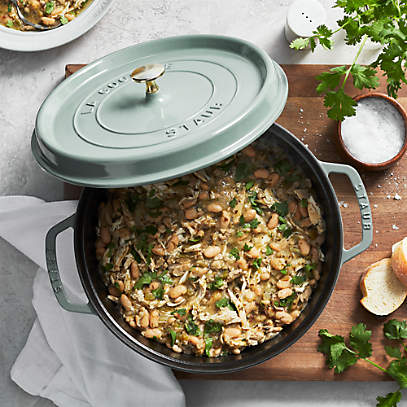 Staub 7-Qt. Eucalyptus Round Cocotte + Reviews