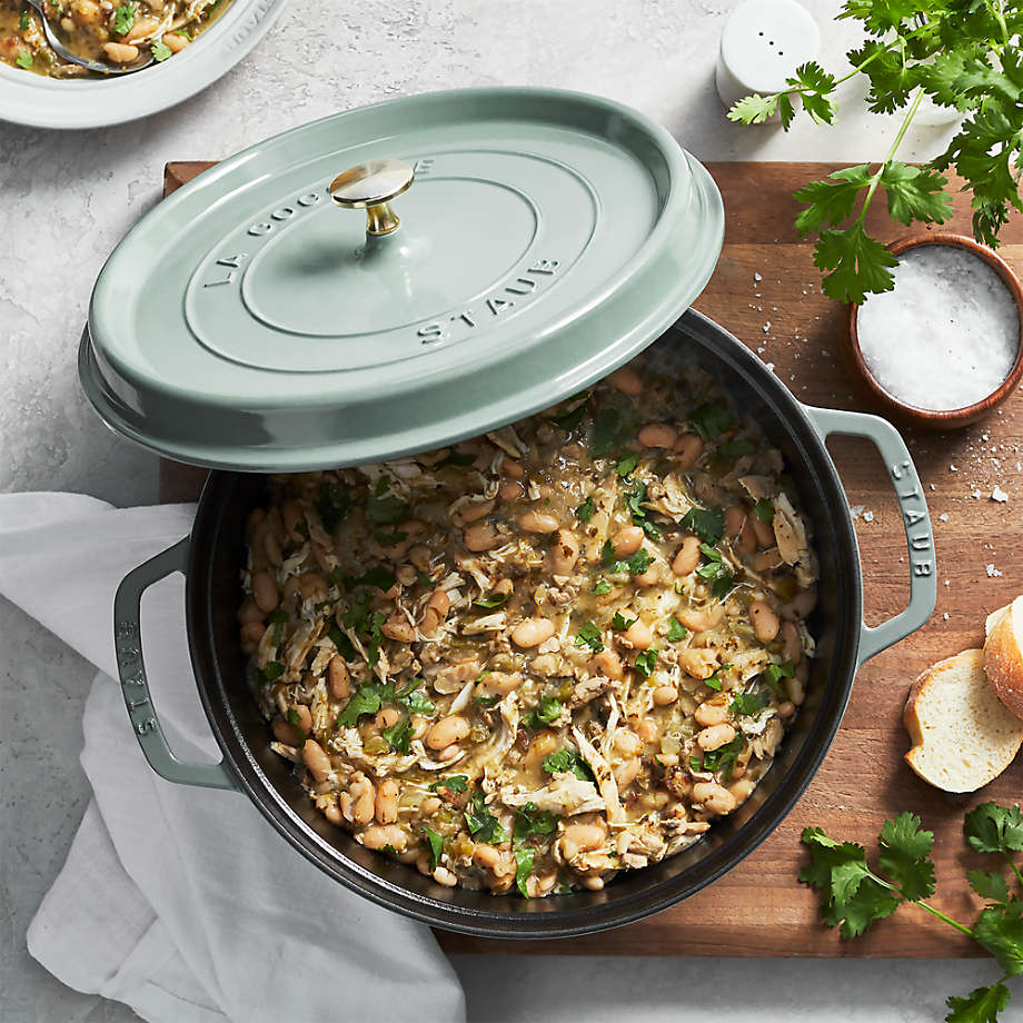 Staub Eucalyptus 10 Pure Grill | Crate & Barrel