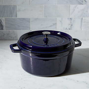 Lodge® 6 Quart Blue Enameled Cast Iron Dutch Oven