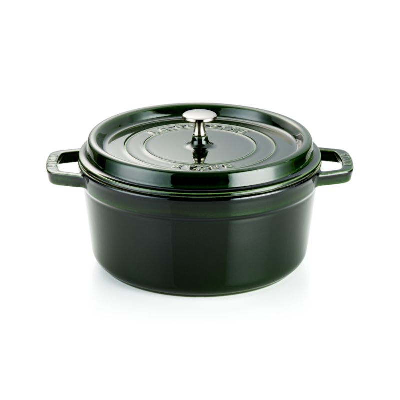 Staub 5.5-Qt Round Basil Green Cocotte - image 6 of 6