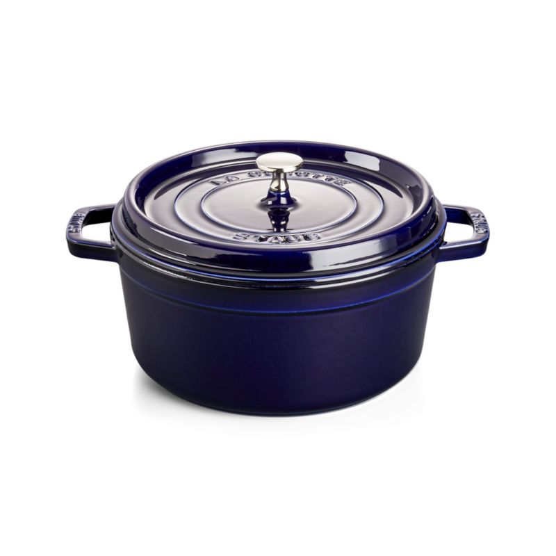 Staub 5.5-Qt Round Dark Blue Cocotte - image 9 of 8