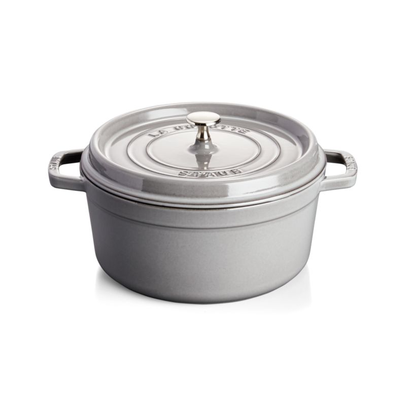 Staub 5.5-Qt Graphite Grey Cocotte - image 9 of 12