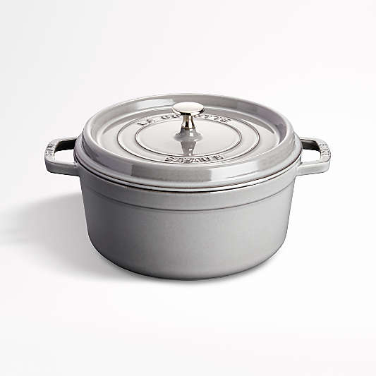 Staub 5.5-Qt Graphite Grey Cocotte