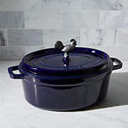 Staub Cocotte Oval 29 Dark Blue