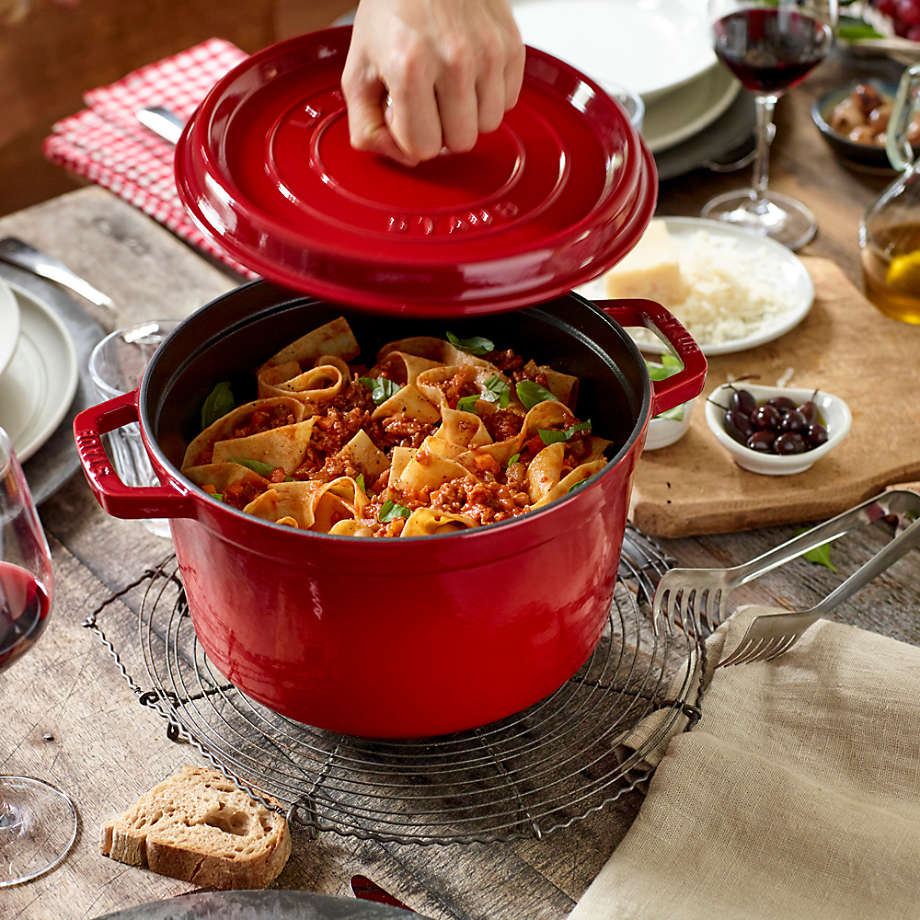 5 Qt Tall Dutch Oven (Cherry), Staub