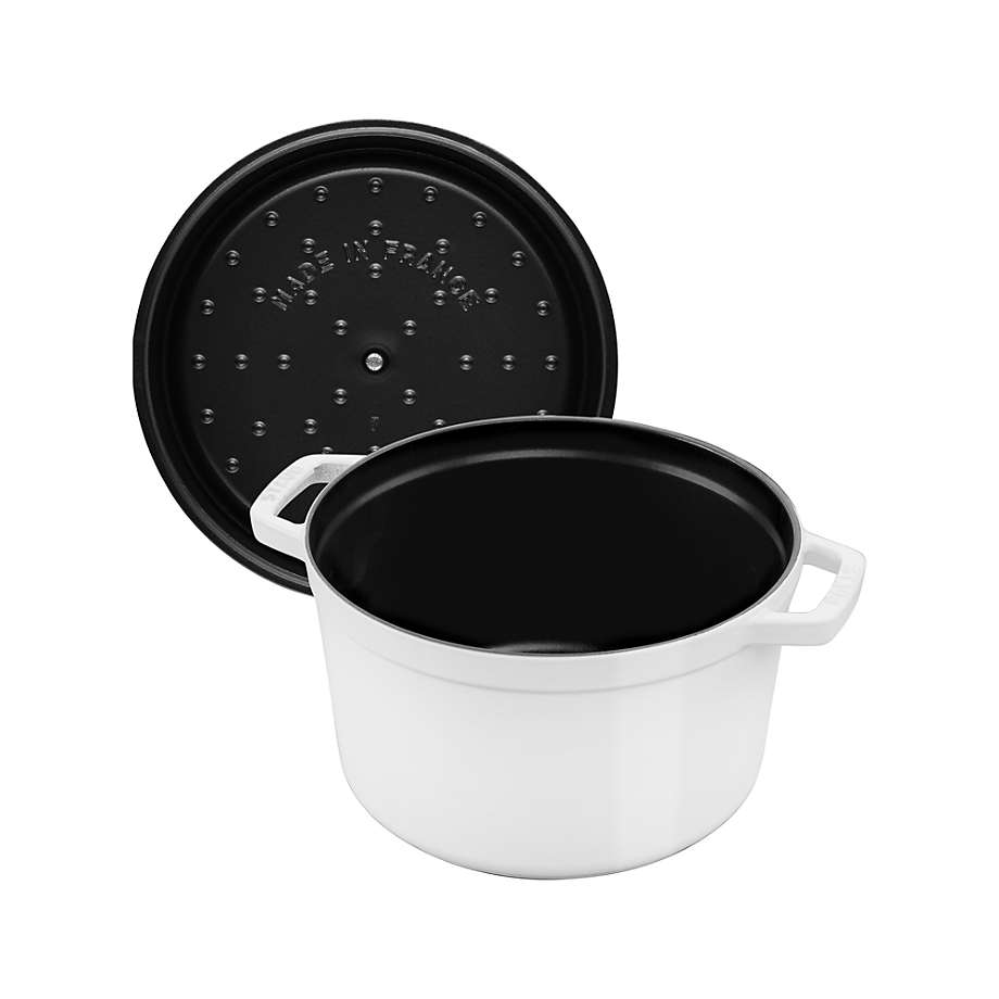 Staub 5-Qt. Matte Black Tall Round Cocotte + Reviews