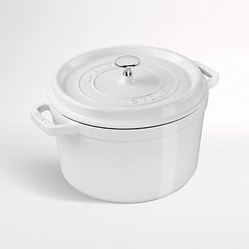  Lodge USA Enamel 6 Qt Enameled Cast Iron Dutch Oven - Cast Iron  Cookware - Dutch Oven Pot with Lid - Smoothing Sailing Color - 6 Qt  Capacity: Home & Kitchen