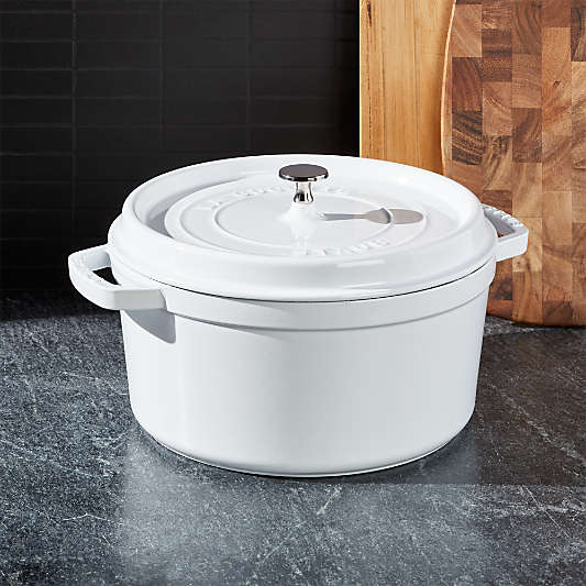 Staub ® 7-Qt White Cocotte