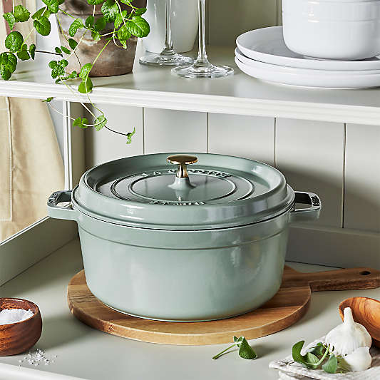 Staub ® 7-Qt. Eucalyptus Round Cocotte