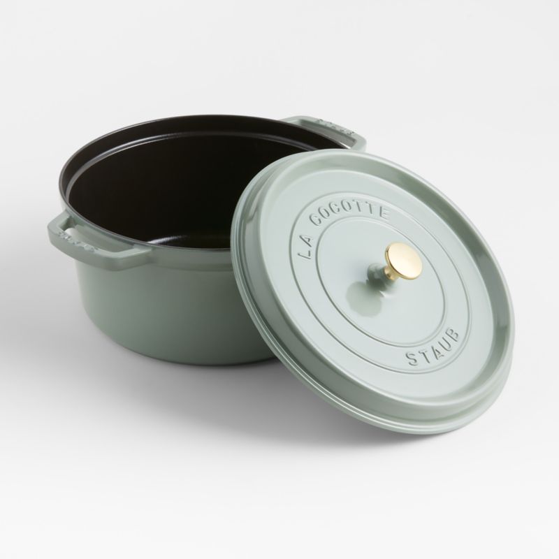 Staub ® 7-Qt. Eucalyptus Round Cocotte - image 5 of 4