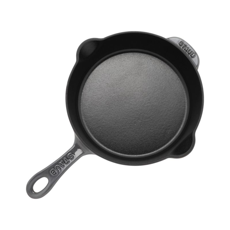 Staub ® 8.5" Graphite Grey Enameled Cast Iron Traditional Deep Skillet - image 2 of 5