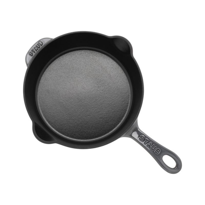 Staub ® 8.5" Graphite Grey Enameled Cast Iron Traditional Deep Skillet - image 3 of 5