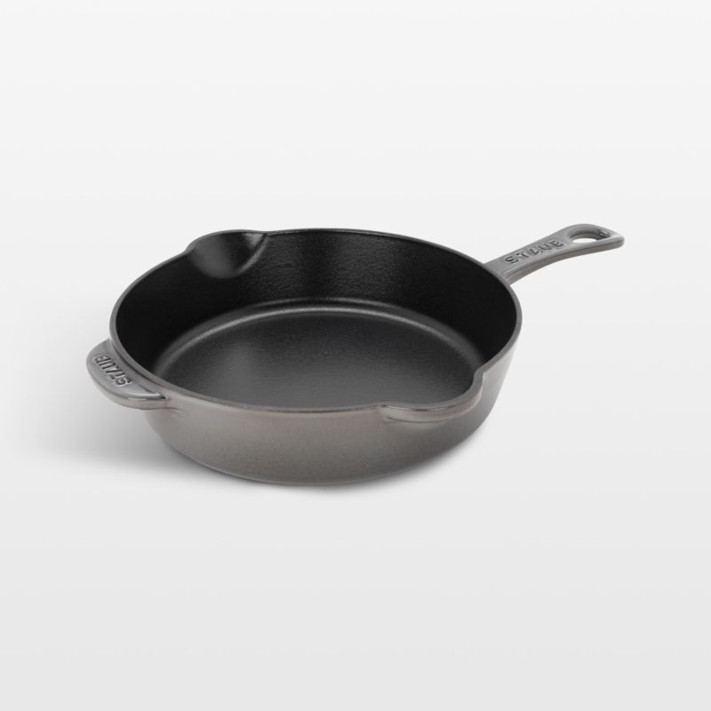 Staub ® 8.5" Graphite Grey Enameled Cast Iron Traditional Deep Skillet - image 0 of 5