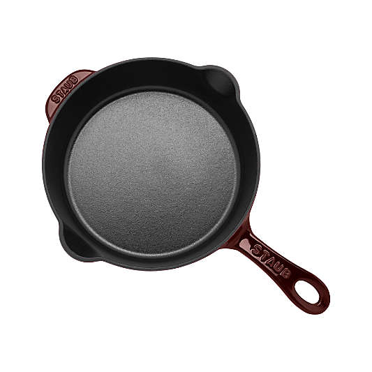 Staub ® 8.5" Grenadine Enameled Cast Iron Traditional Deep Skillet