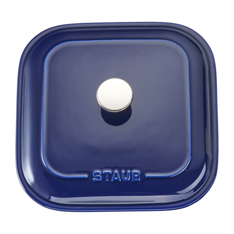 Staub ® Dark Blue 9" Square Covered Baker - image 5 of 6