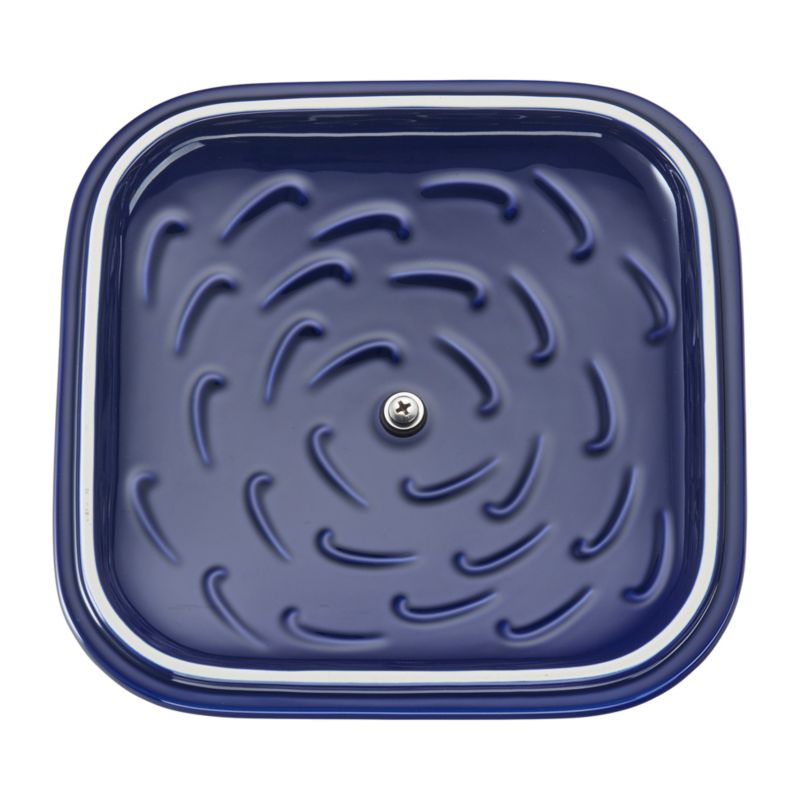 Staub ® Dark Blue 9" Square Covered Baker - image 6 of 6