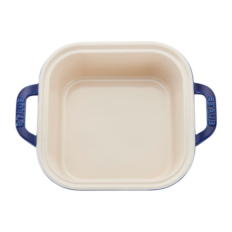 Staub ® Dark Blue 9" Square Covered Baker - image 7 of 6