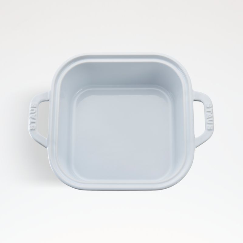 Staub ® 9" White Square Covered Baking Dish - image 2 of 6