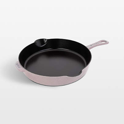 Staub ® 11" Lilac Enameled Cast Iron Traditional Deep Skillet