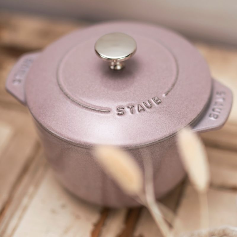 Staub ® 1.5-Qt. Lilac Petite French Oven - image 2 of 6