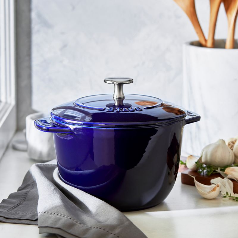 Staub ® Dark Blue 1.5-Qt. Petite French Oven - image 2 of 5