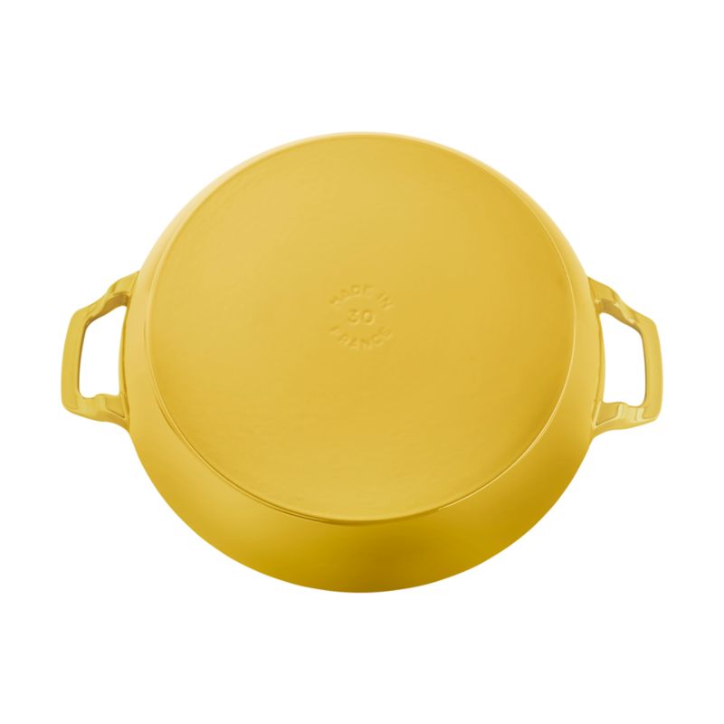 Staub ® 3.5-Qt. Citron Braiser with Lid - image 6 of 10