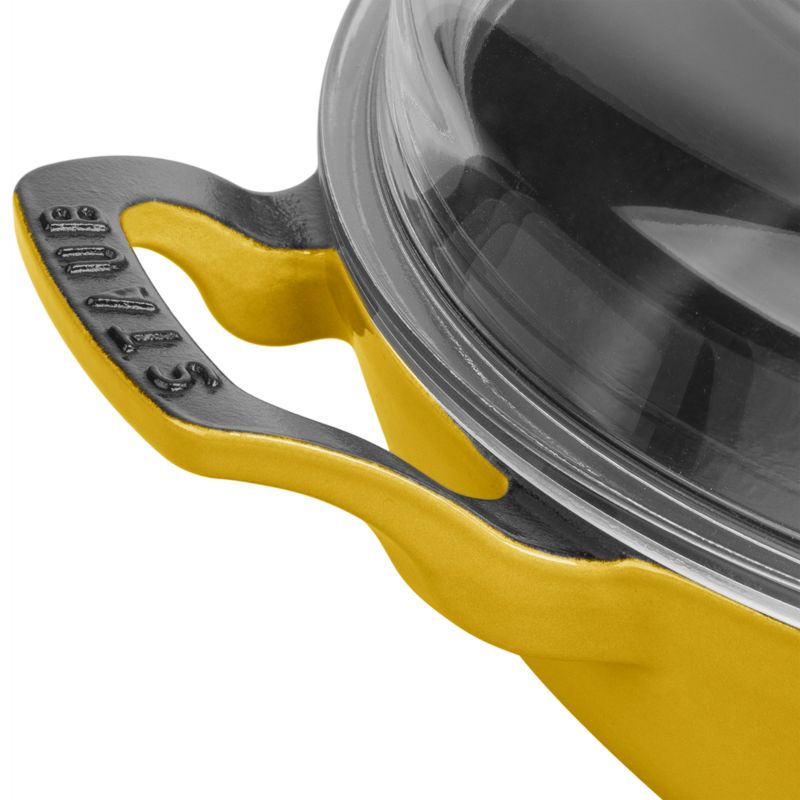 Staub ® 3.5-Qt. Citron Braiser with Lid - image 7 of 10