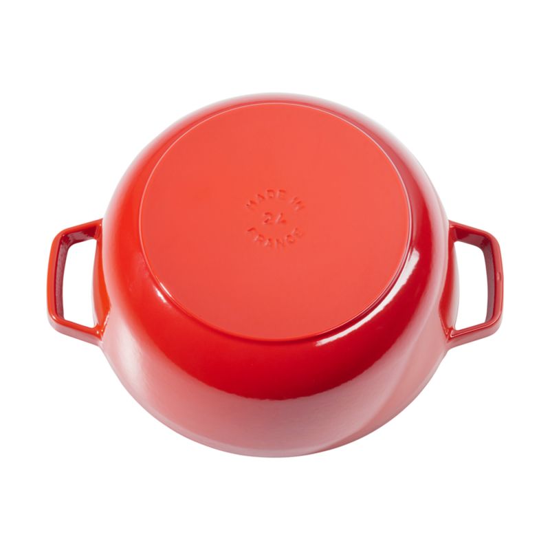 Staub ® 3.75-Qt. Cherry Cast Iron Essential French Oven with Dragon Lid - image 4 of 7