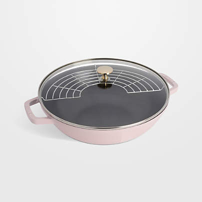 Staub ® Peony Pink Cast Iron 4.5-Qt. Perfect Pan