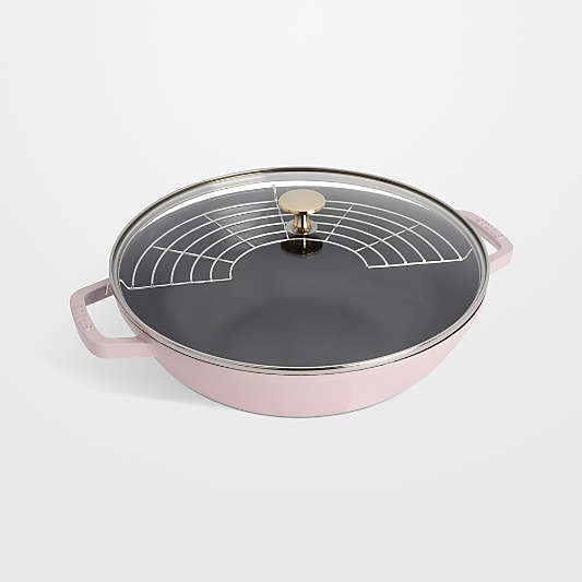 Staub ® Peony Pink Cast Iron 4.5-Qt. Perfect Pan